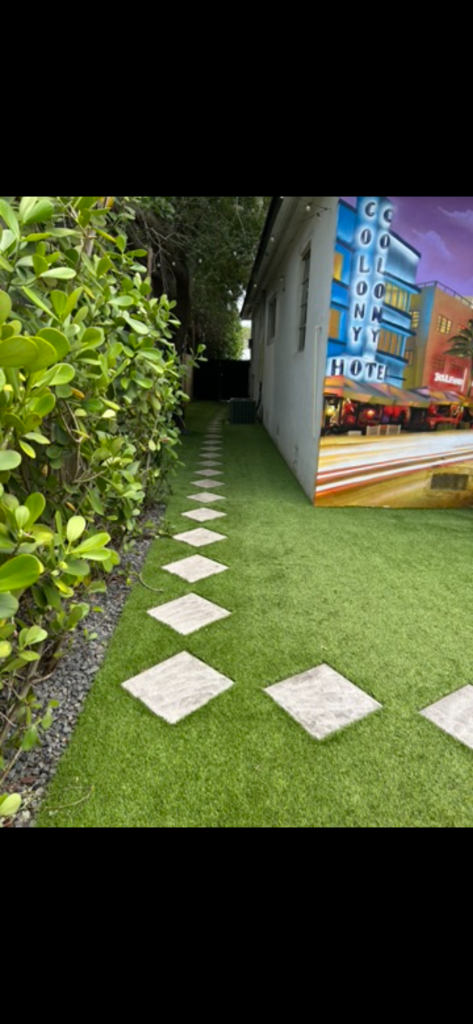 Modern Turf Path